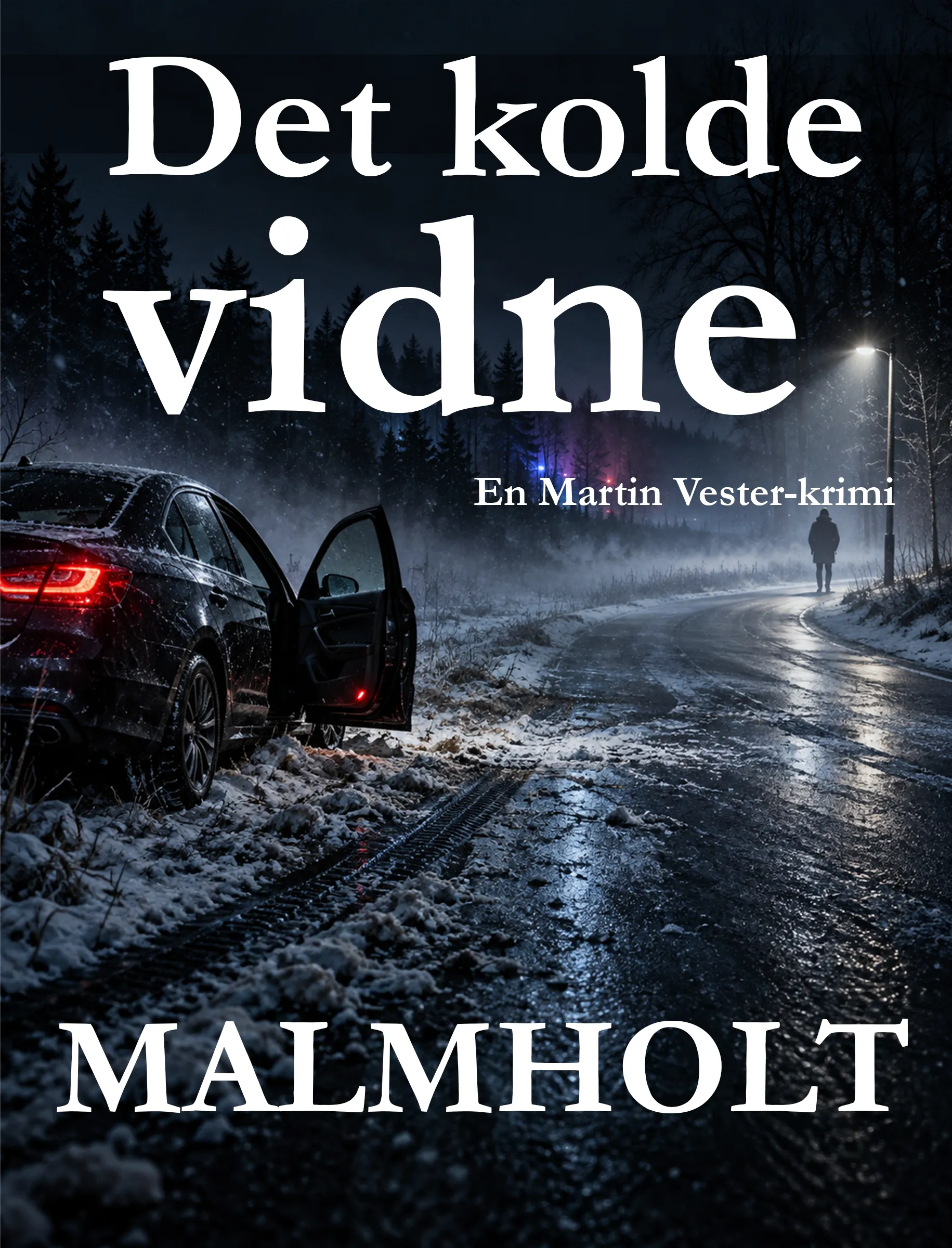 Omslag til Det kolde vidne – En Martin Vester-krimi